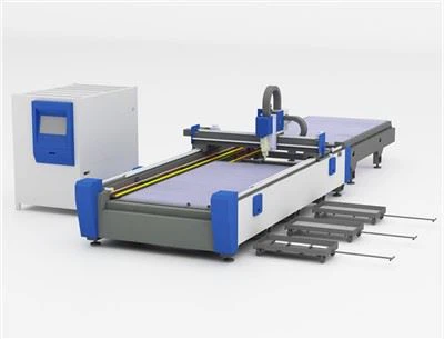 Mașină de tăiat cu laser cu fibre de format mare pentru tablă 30125 30140 35140 35240